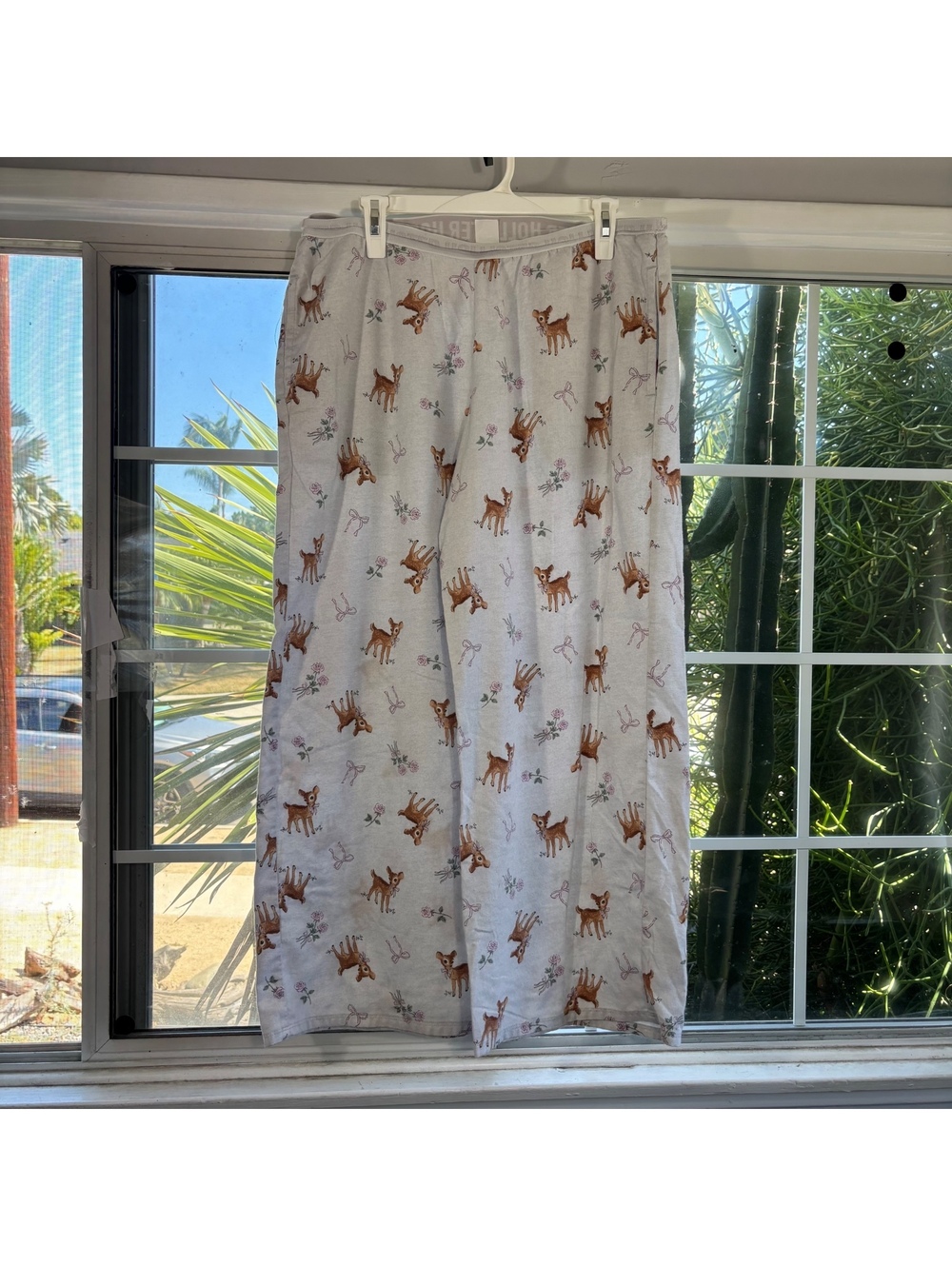 Hollister deer print sleep pants